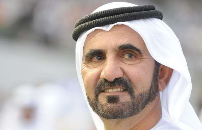 Người giàu có nhất trong gia tộc này là Tiểu vương Mohammed bin Rashid Al Maktoum. Ông còn giữ chức phó tổng thống kiêm thủ tướng UAE. Ảnh: PA.