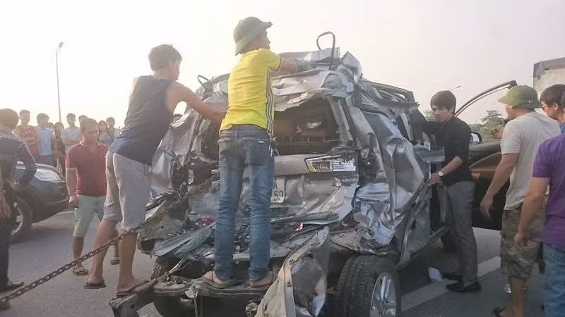 Ngay sau bản án trên, bị cáo Lê Ngọc Hoàng đã có đơn kháng cáo và VKSND tỉnh Thái Nguyên đã tuyên lại bản án buộc tài xế lái container 6 năm tù.