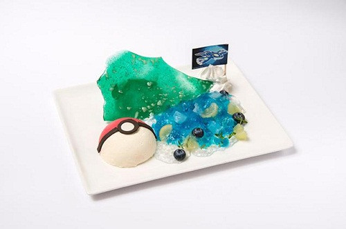 Suất bánh quả cầu Pokemon là món được các khách hàng gọi nhiều nhất khi đến quán cafe đặc biệt tại Tokyo.