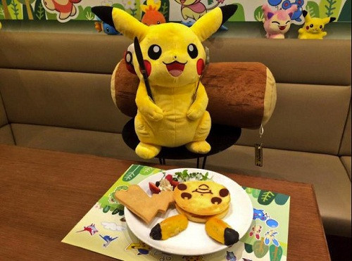 Từng đồ ăn thức uống tại quán cafe Pokemon đều mang hình phong cách rất riêng biệt mà chỉ khi đến đây bạn mới có thể thưởng thức.