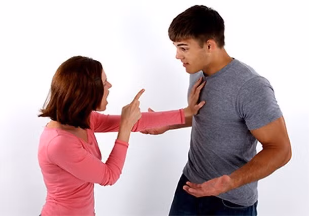 Nhắc đến gia đình chồng khi cãi nhau. Điều đặc biệt cấm kỵ, ngay cả khi vấn đề có nghiêm trọng đến đâu.