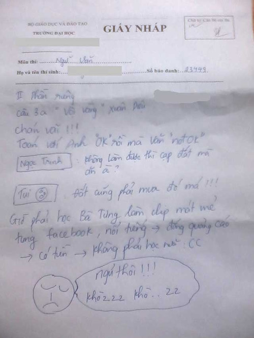 Giấy nháp xuất hiện Ngọc Trinh, Bà tưng từng gây xôn xao.