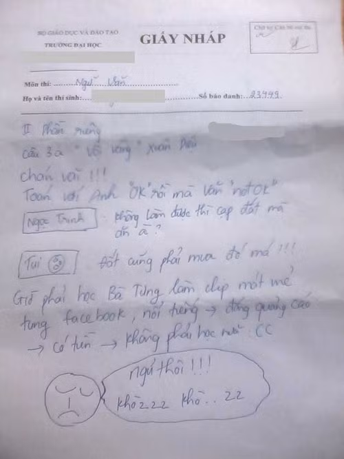 Giấy nháp xuất hiện Ngọc Trinh, Bà tưng từng gây xôn xao.