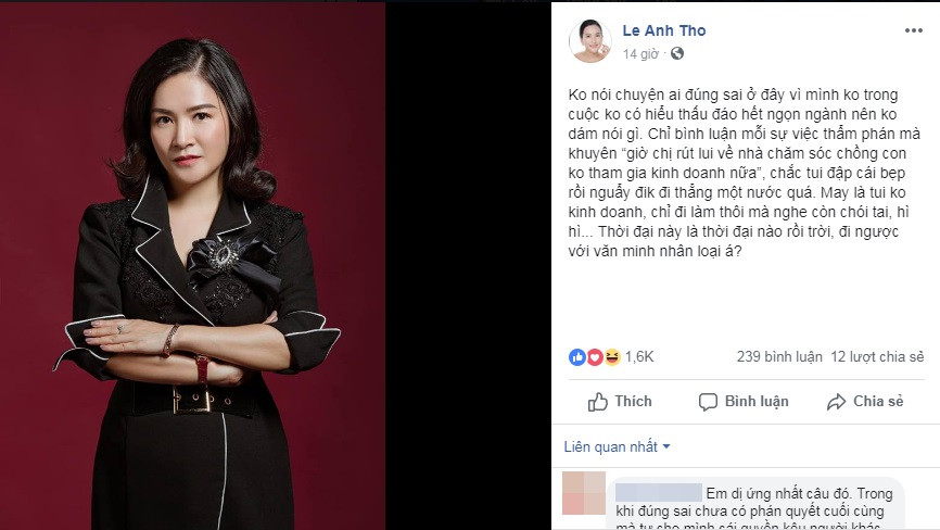 Ba xa Binh Minh buc xuc khi ba Thao duoc khuyen nen lui ve nha nuoi con