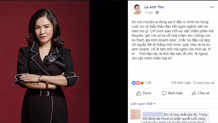 Ba xa Binh Minh buc xuc khi ba Thao duoc khuyen nen lui ve nha nuoi con