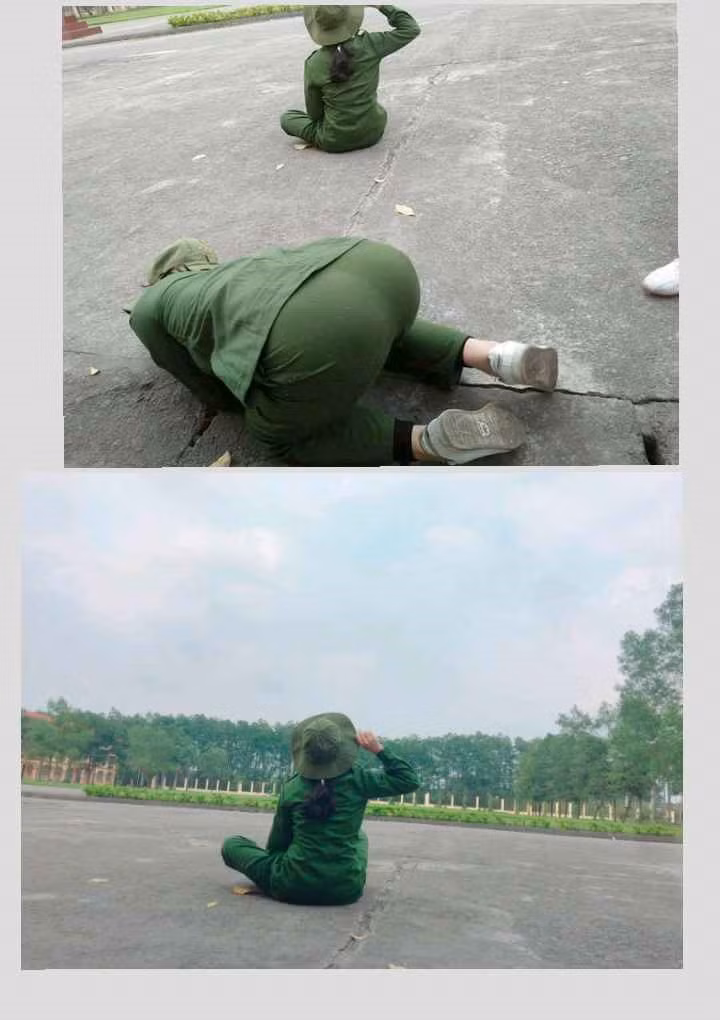 Để tạo ra một bức ảnh sống ảo đăng tải trên trang cá nhân chưa bao giờ là quá dễ với giới trẻ. Đâu chỉ đơn thuần là đứng vào ấn nút là có ảnh mà các bạn trẻ phải hy sinh chính sự sạch sẽ của quần áo cũng như đầu tư về trí óc để tạo ra những góc chụp lạ mắt.