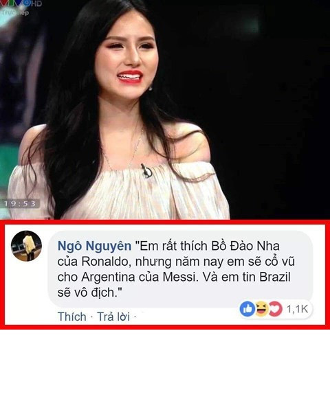 Những người hâm mộ của môn thể thao vua ngay lập tức cảm thấy khó chịu với phát ngôn trên. Sự thật, Pele được mệnh danh là vua đóng đá nhưng đã giải nghệ từ năm 1977, trước cả khi cô nàng được sinh ra. Cho nên cộng đồng mạng không khỏi ngán ngẩm trước câu lời trên, cho rằng Cao Diệp Anh đã không thuộc kỹ kịch bản.