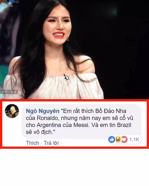 Những người hâm mộ của môn thể thao vua ngay lập tức cảm thấy khó chịu với phát ngôn trên. Sự thật, Pele được mệnh danh là vua đóng đá nhưng đã giải nghệ từ năm 1977, trước cả khi cô nàng được sinh ra. Cho nên cộng đồng mạng không khỏi ngán ngẩm trước câu lời trên, cho rằng Cao Diệp Anh đã không thuộc kỹ kịch bản.