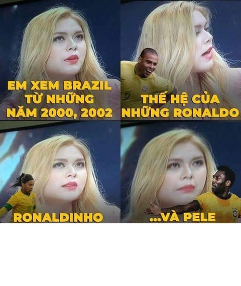 Không chỉ cống hiến cho khán giả cả nước màn khoe sắc, các hot girl được VTV đưa lên sóng World Cup 2018 còn mang đến cho NHM những tiếng cười không ngớt từ những hiểu biết "mới lạ" của các cô nàng về bóng đá.