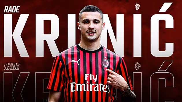 Rade Krunic đã chính thức hoàn tất việc chuyển từ Empoli sang AC Milan với số tiền 8 triệu euro, có kèm thưởng phụ thuộc thành tích.