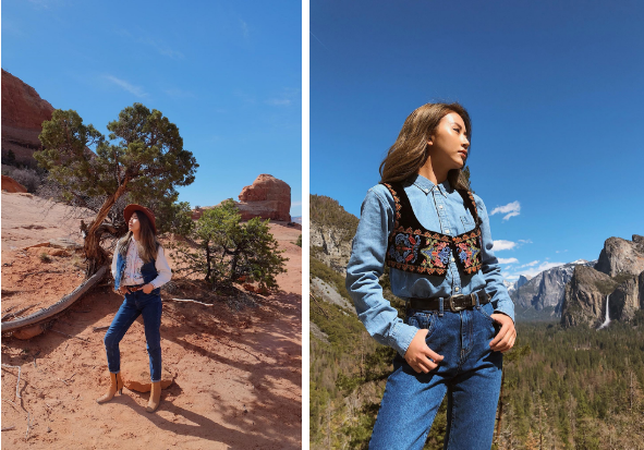 Ngay sau chuyến đi Mỹ kéo dài cả tháng, Quỳnh Anh Shyn tiếp tục đặt chân đến Hàn Quốc tham dự sự kiện của một thương hiệu thời trang. Cô đã khá nhanh nhạy trong việc chuyển đổi phong cách từ cá tính sang sang chảnh. Trước đó, hot girl Hà thành từng đến trời Âu và gây chú ý khi diện những bộ đồ hàng hiệu lên tới cả trăm triệu đồng.