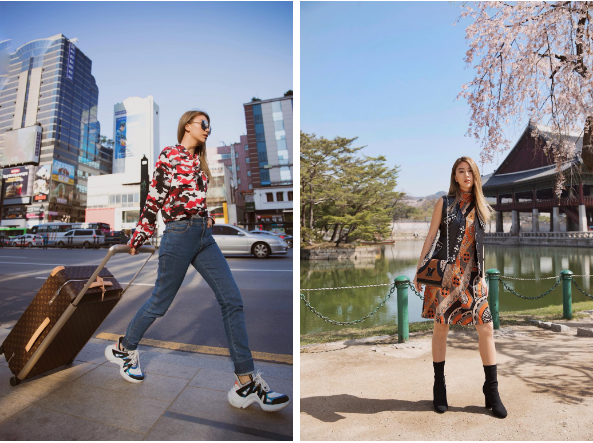 Tháng 3 vừa qua, Quỳnh Anh Shyn có chuyến vi vu và cập nhật hình ảnh trên đất Mỹ. Cô nàng đã đặt chân đến New York, Los Angeles, Washington D.C. Không thể phủ nhận từ cách ăn mặc đến tạo dáng của hot girl Việt này khá ăn nhập với nước Mỹ. Nhờ vậy, 9X nhận được nhiều lời khen từ dân mạng.