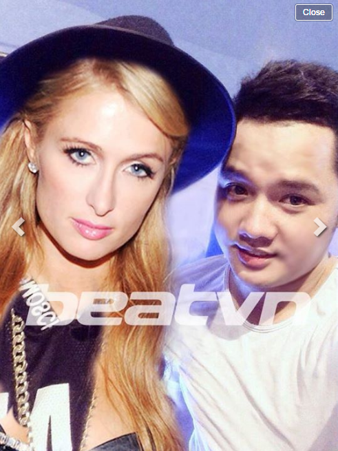 Rủ gái sang Paris Hilton đi bar.