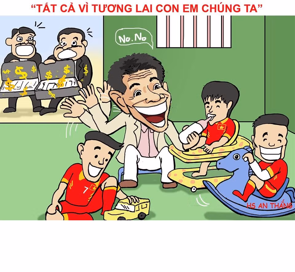 Dù được mời chào khá nhiều từ các đội bóng nhưng HLV Hoàng Anh Tuấn lại từ chối tất cả để tập trung vì tương lai "con em chúng ta".