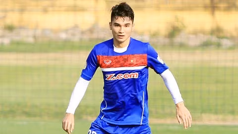 Đức Chiến là 1 trong 2 hậu vệ của Việt Nam ghi bàn vào lưới Đài Bắc Trung Hoa trong đợt chuẩn bị cho VL U23 châu Á 2020.