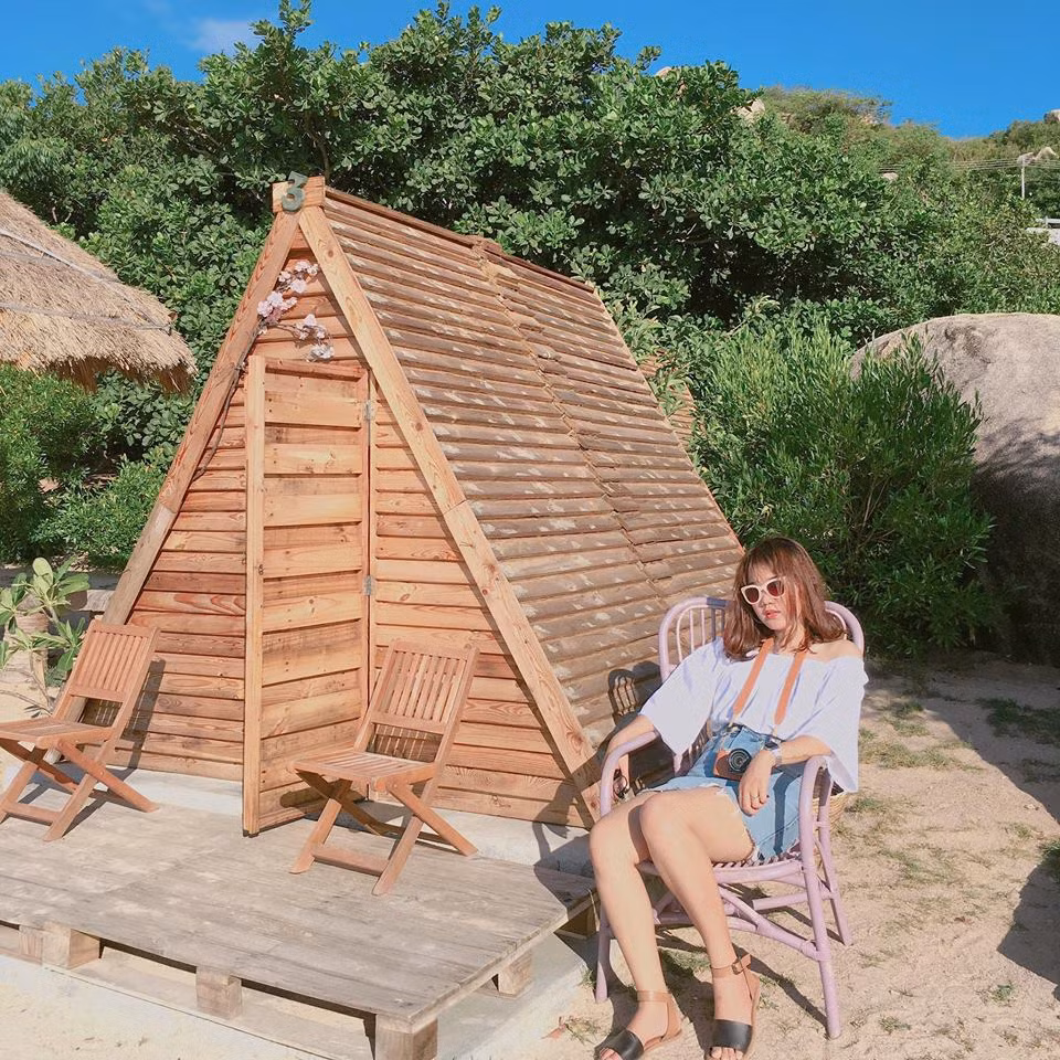 Khung cảnh check-in tuyệt đẹp khiến nhiều bạn trẻ phải bối rối và muốn xách balo để tới những khu resort thuộc địa phận Cam Ranh ngay lập tức. Ảnh: Sullysun.