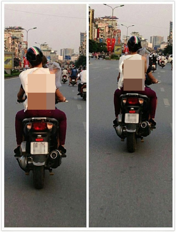 Lướt qua những fanpage quy tụ nhiều CĐM, không ít những bức ảnh cô gái ăn mặc lộ hàng được đăng tải. Đa phần các bức ảnh này ghi lại những cô nàng ăn mặc mát mẻ, lộ nội y bên trong ra ngoài khiến người đi đường đỏ mặt.