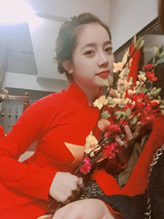 Ước mơ của Hồng Hạnh là trở thành một ca sĩ. Thần tượng lớn nhất của nữ sinh này đó chính là nữ ca sĩ Lương Nguyệt Ánh. Nguồn: FBNV