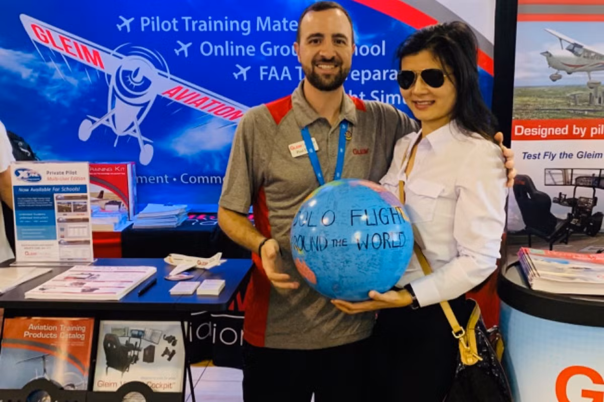 Tuy vậy chị Anh Thu cũng từng gặp không ít khó khăn trước khi có được tấm bằng phi công cho riêng mình.