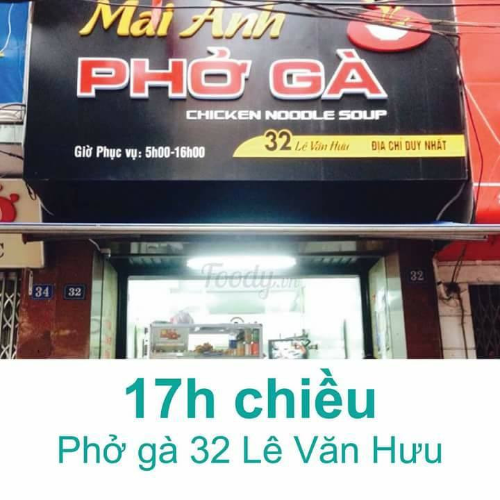 Phở Gà Lê Văn Hưu.