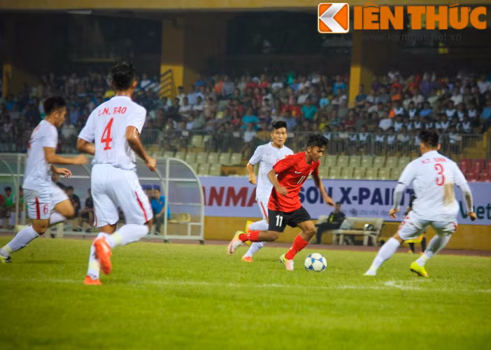 U19 Viet Nam 0-0 U19 Singapore Den thoi do quen di