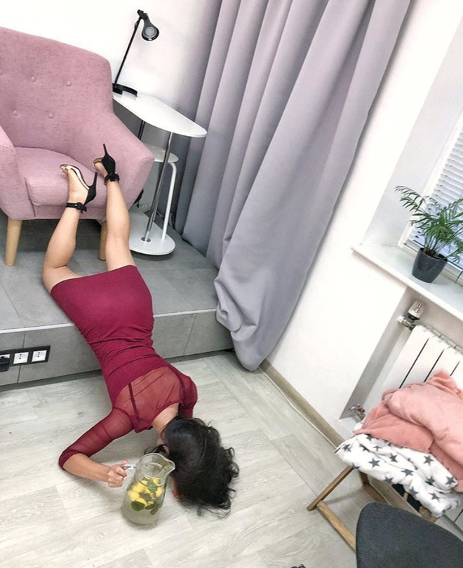 Sấp mặt mà vẫn đẹp và sang còn hơn là tạo dáng mỏi chân nhưng vẫn chẳng được nhiều người like.