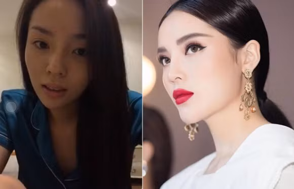 Giống như nhiều sao Việt khác, Hoa hậu Kỳ Duyên cũng rất chú trọng tới việc trang điểm khi xuất hiện trước công chúng. Khác với gương mặt mộc có phần kém sắc, người đẹp gốc Nam Định sau khi trang điểm trông góc cạnh và đẹp lên rất nhiều.