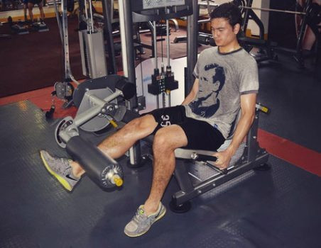 Ngoài chơi thể thao, Lâm Tây còn có có sở thích tập gym. Anh thường xuyên chia sẻ khoảnh khắc đời thường nhí nhảnh trên trang cá nhân.