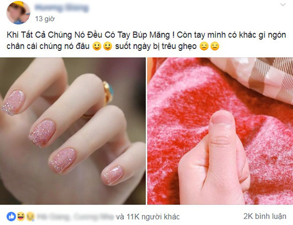 Là con gái, ai chẳng mong muốn mình có thể trở lên xinh đẹp mọi nơi, mọi lúc. Từ tóc, khuôn mặt cho đến móng chân, móng tay. Chính vì thế mà nhiều người đã không tiếc tiền để mỗi dịp lễ Tết lại đầu từ nail lên tới cả triệu đồng.