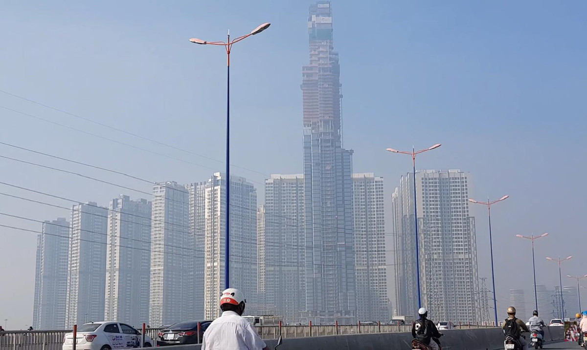 Sự đồ sộ của khu chung cư Landmark 81.