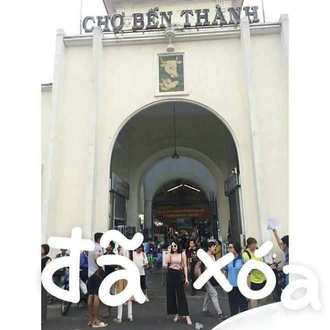 Tuy nhiên đa phần những người nhờ dân mạng chỉnh ảnh thường không nhận về được cái kết ưng ý nhưng vẫn có rất nhiều người vì "mù" công nghệ nên vẫn "đem trứng giao cho ác" như cô bạn mới đây có bức ảnh tại chợ Bến Thành - TP HCM.