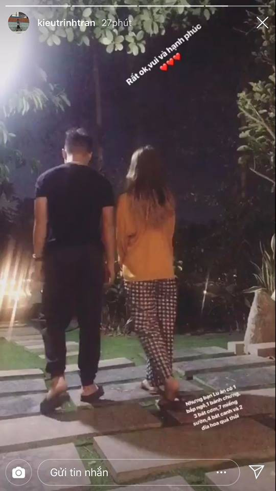 Tin đồn việc tình cảm của Quang Hải và người yêu sứt mẻ bắt đầu từ việc dân mạng không thấy Nhật Lê không đăng tải status chúc mừng bạn trai, không có mặt trên sân Mỹ Đình vào trận chung kết.