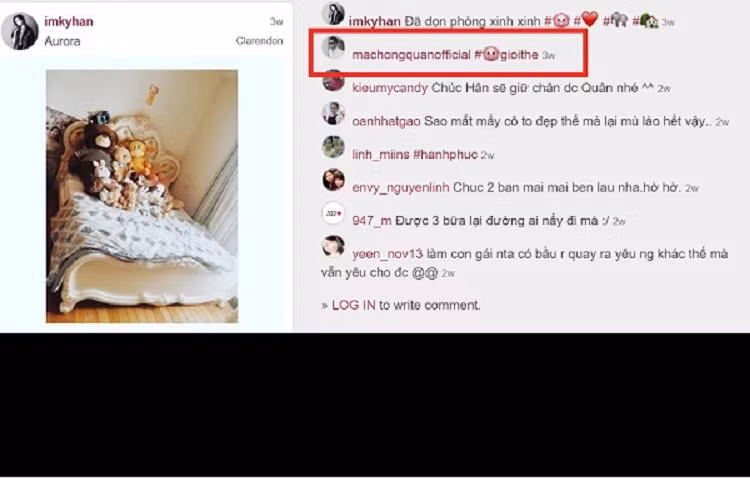 Mới đây, Kỳ Hân và Mạc Hồng Quân đã có đoạn trao đổi tình cảm trên Instagram và bị cư dân mạng bắt gặp. Nữ người mẫu cũng nói rằng chuyện tình cảm của cô thì người ngoài không thể hiểu được.