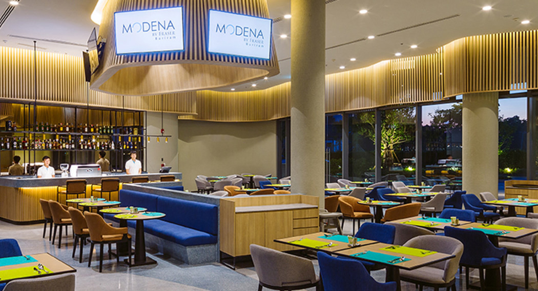 Lý do Modena by Fraser được BHL ĐTQG Việt Nam chọn là bởi khách sạn này nằm cách SVĐ Chang Arena (nơi diễn ra King's Cup 2019) chỉ 400m, rất thuận lợi để thầy trò HLV Park tập luyện và thi đấu.