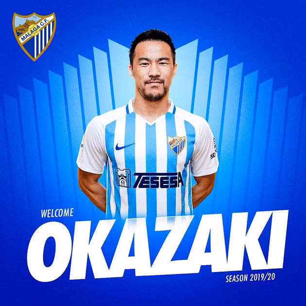 Sau 4 mùa giải gắn bó, thành viên từng cùng Leicester City, Shinji Okazaki đã nói lời chia tay CLB dưới dạng chuyển nhượng tự do. Điểm đến của cầu thủ người Nhật Bản là Malaga ở giải hạng nhất Tây Ban Nha.