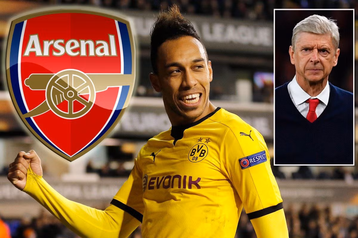 Xác nhận từ phía Dortmund cho biết, Arsenal đã gửi lời đề nghị đầu tiên của mình dành cho tiền đạo Pierre-Emerick Aubameyang và cái giá được đưa ra là 50 triệu euro. Ảnh: Mirror