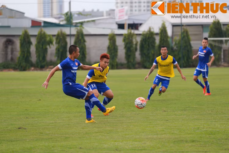 Bài tập của HLV Miura đưa ra nhằm tạo cho các cầu thủ Việt Nam sự nhanh nhẹn trong các pha bóng và sự chủ động trong từng tình huống bóng.