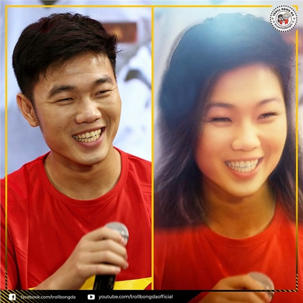 Xuân Trường về Việt Nam xem ảnh giả gái của mình chắc cũng sẽ giật mình.