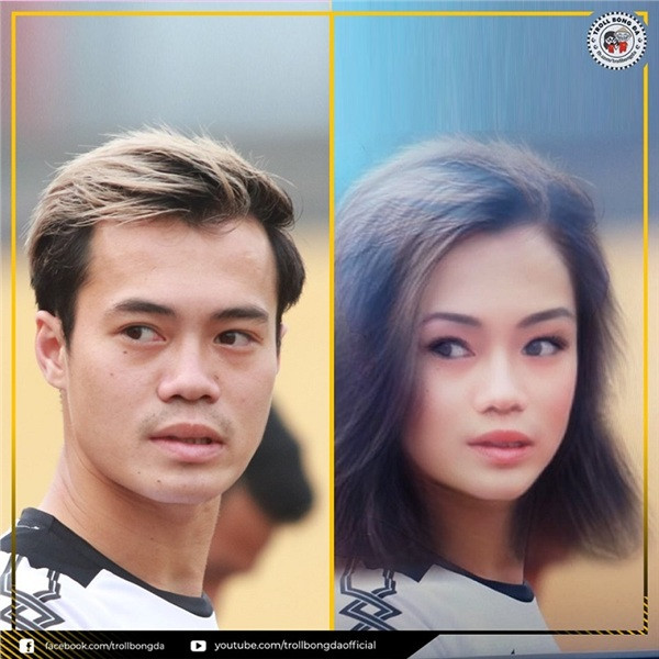 Văn Toàn đẹp gái chẳng kém cạnh các mỹ nữ Hàn Quốc.