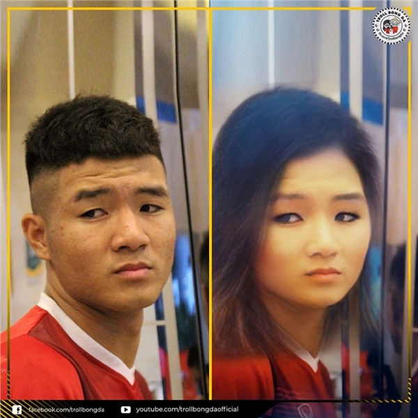 Cây hài Đức Chinh trong phiên bản nữ giới lại dịu dàng đến lạ... nhưng hơi nhiều nếp nhăn.