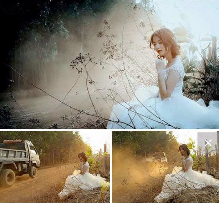 Bụi đường cũng làm cho bức ảnh của bạn trở nên vi diệu hơn.