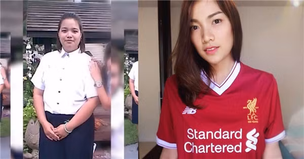 "Gai e" nang 1 ta xinh dep tua thien than sau giam can