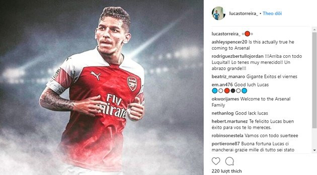 Lucas Torreira đã chính thức cập bến Arsenal và trước đó, The Gunners đã phải đáp ứng "yêu sách" để giành phần thắng trong cuộc đua với Napoli.