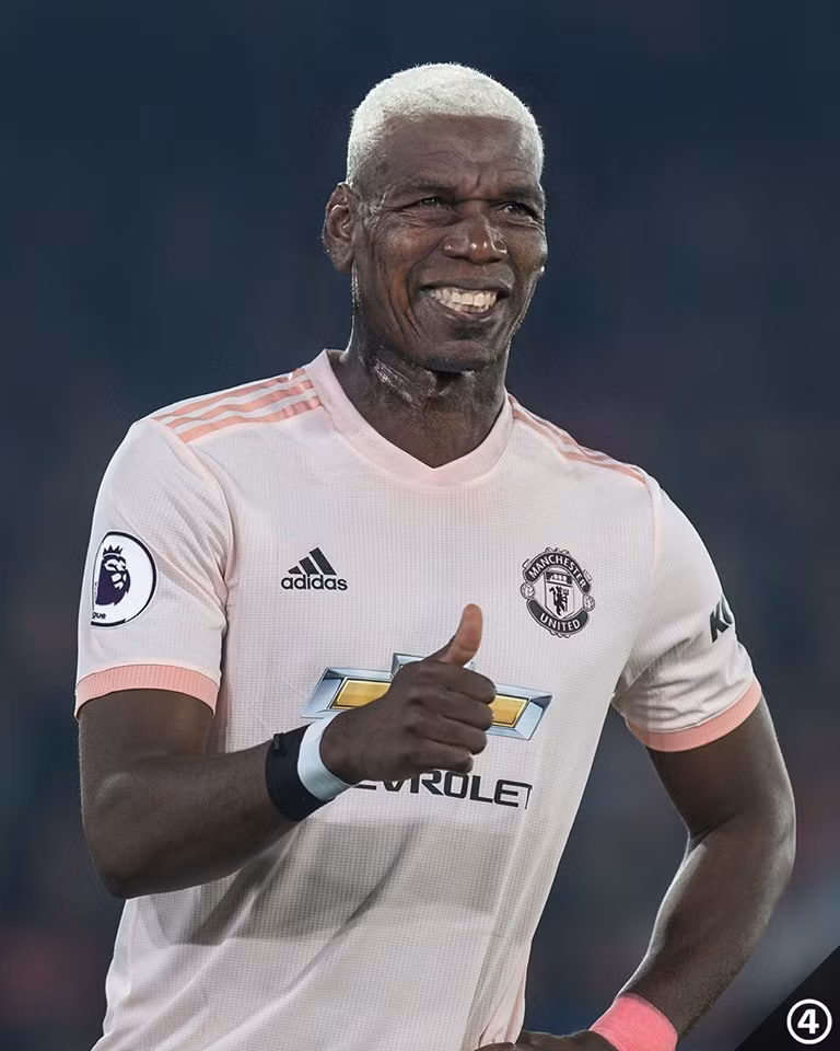 Cụ thể, bộ ảnh sao bóng đá 50 năm sau được đăng tải trên tờ 443. Theo đó, dù gương mặt hằn những nếp nhăn thời gian nhưng Pogba trông vẫn rất phong độ và cá tính.