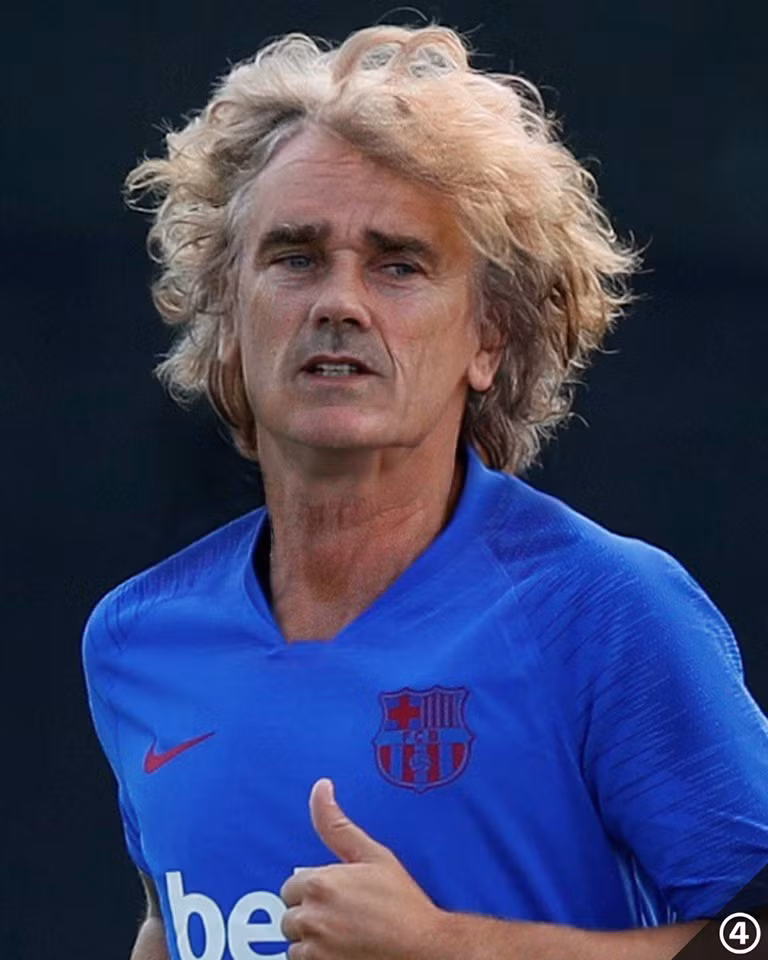 Griezmann tỏ ra xuống sắc khi về già.