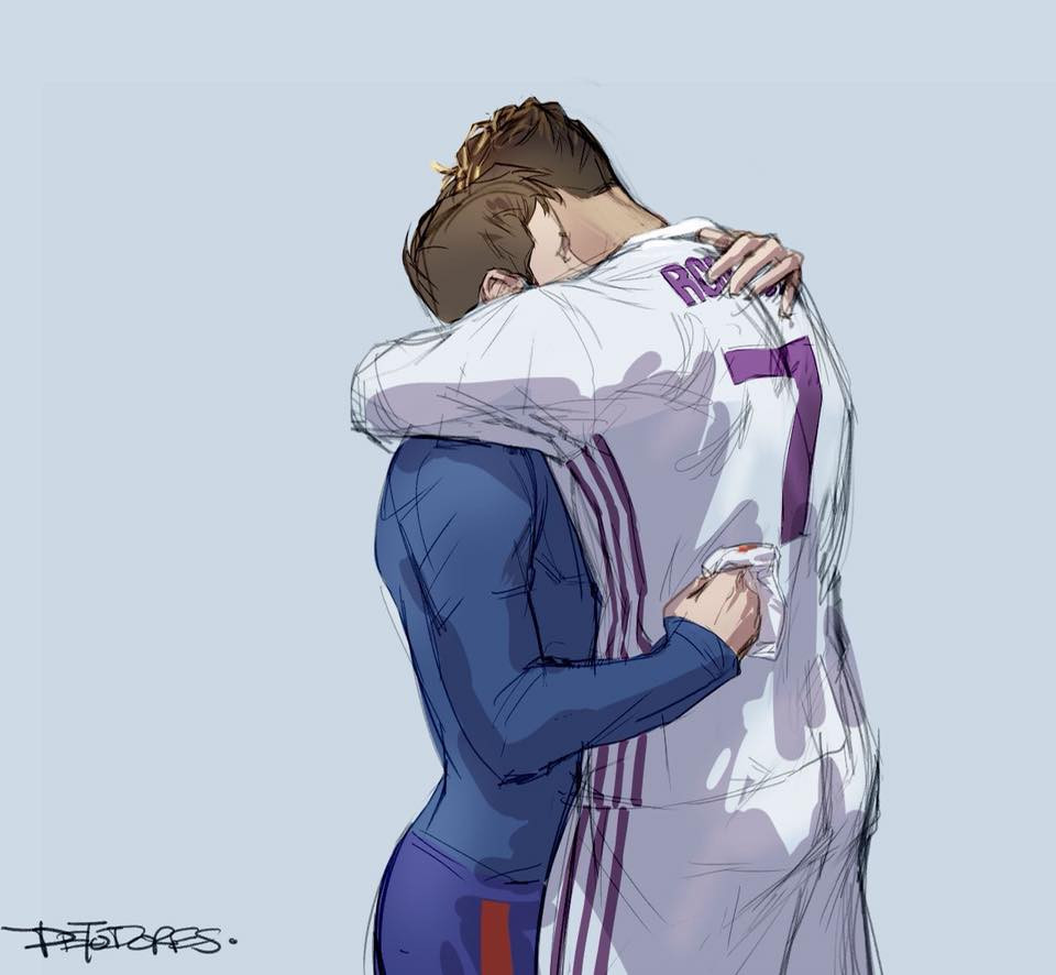 Sự đồng cảm của Messi và Ronaldo khi rời World Cup.