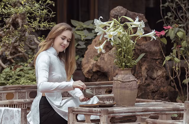 Cô bạn này theo học ngành Việt Nam học và Tiếng Việt với mong muốn tìm hiểu thêm về con người và đặc biệt là văn hóa Việt Nam.