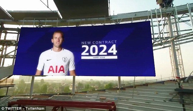 Real dập tắt hy vọng của Harry Kane khi mới đây Tottenham đã gia hạn hợp đồng thành công với chân sút này đến năm 2014.