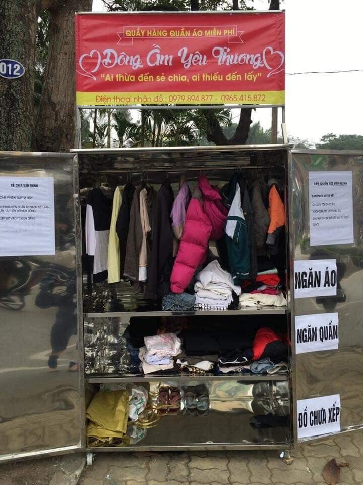 Kể từ khi được khởi xướng, tủ quần áo từ thiện cho người nghèo nhanh chóng được lan ra các tỉnh thành phố trên cả nước. Rất nhiều những tấm lòng hảo tâm đã chung tay mang những đồ quần áo mình không dùng đến nữa để chia sẻ với những mảnh đời khó khăn.