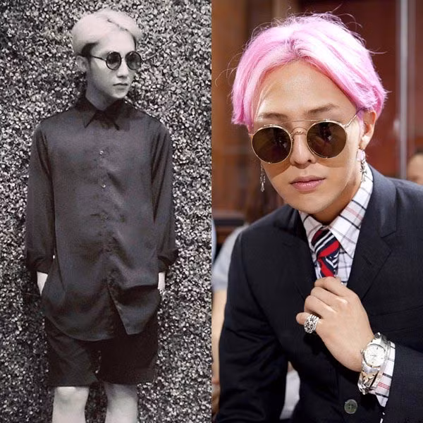 Sự tương đồng trong phong cách của G-Dragon và Sơn Tùng MTP.